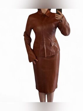 dolce and gabbana leather set